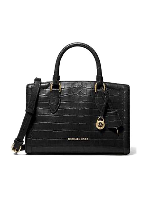 henkeltasche zoe large michael kors|mike Kors leather satchel.